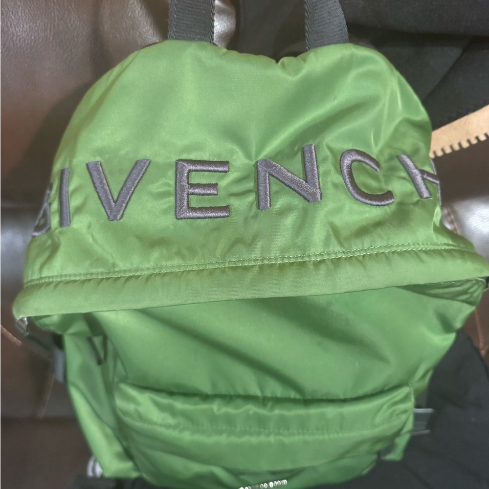 Givenchy Green Backpack Vibrant Sporty Design
